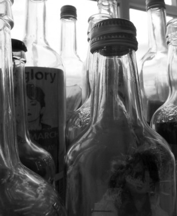 collection-bottles-from-the-bottled-feeling-project-devon-uk