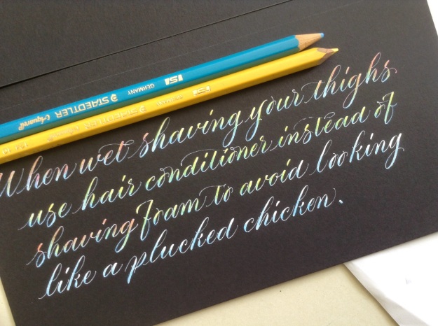 coloured-pencils-and-calligraphy-uk